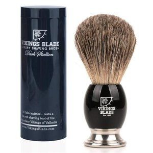 Luxury Shaving Brush for Men,Ultra Heavy Acrylic & 316L Steel Handle,SuperStrong